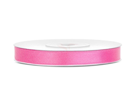 Satin ribbon - Pink - 6mm/25m