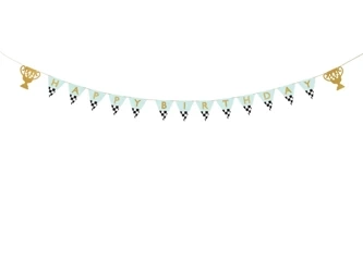 Banner - Happy Birthday - Cups - 2.5 m