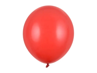 Balony Strong 43cm - Pastel Poppy Red - 25 sztuk