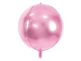 Foil balloon - Ball - Pink - 40 cm