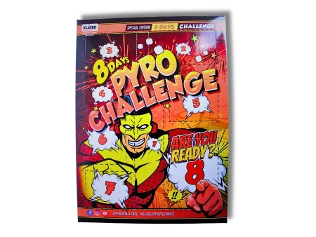 PIROTECHNICAL CALENDAR - 8 Days Pyro Challenge - P8DCH - CLASEK