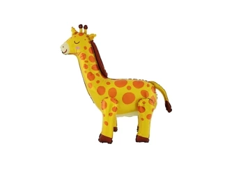 3D Giraffe Foil Balloon - 69 x 71 x 30 cm