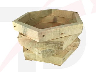 Decorative Wooden Chest - Octagon - Woodline