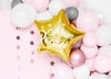 Foil balloon Star - I Have a Year - 48cm - gold