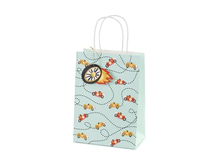 Gift bag - Cars - 10.5 x 18 x 25cm