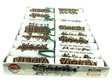 VIPER 1 WHITE PETARDS - P5D13(W) - KLASEK - 20 pcs.