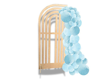 Balloon decoration wall - Openwork - Left wing - 170 x 70cm