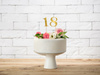 Table numbers - Gold - 25.5 - 26.5 cm - 11 pieces