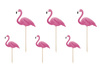 Cake topper - Aloha Flamingos - 15-23.5 cm - 6 pcs