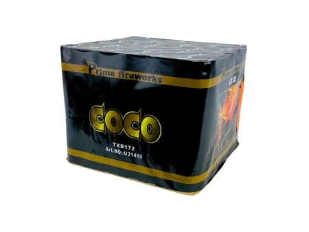 COCO BATTERY - 25 SHOTS - 25MM - TXB172 - 1PC.