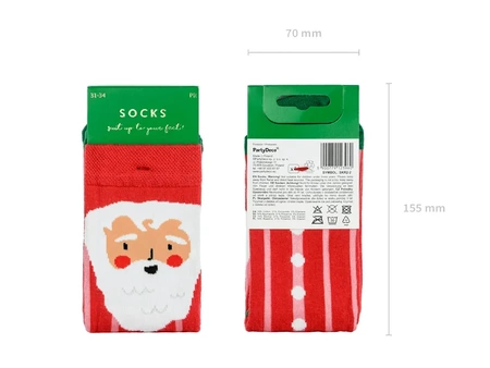 Socks - Santa Claus - sizes 27-30