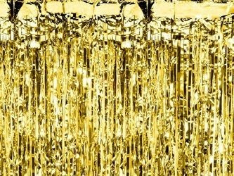 Party Curtain - Gold - 90 x 250cm