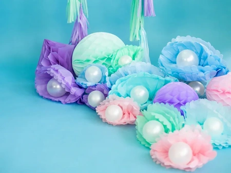 Tissue paper ball - Light mint - 30cm