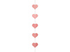 Heart Garland - 300 cm - Pink Gold