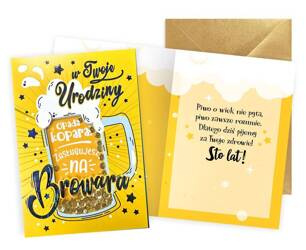 Greeting card - Brewery - 1 pc.