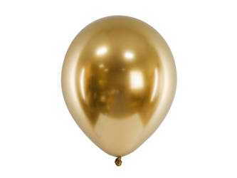 Glossy balloons 30cm - Gold - 10 pieces