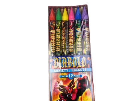 DIABOLO ROCKETS - 12 pieces - JR4 - Jorge