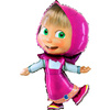 Masha and the Bear Foil Balloon - Masha 41"