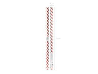 Wrapping Paper - Slanted Stripes - Red - 70/200cm