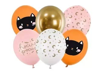 Balloons 30 cm - Hocus Pocus - Halloween - 6 pcs.