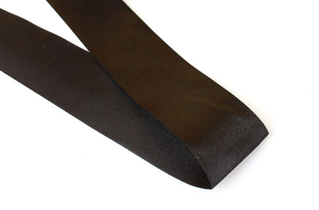 Satin ribbon - 50mm x 25m - black