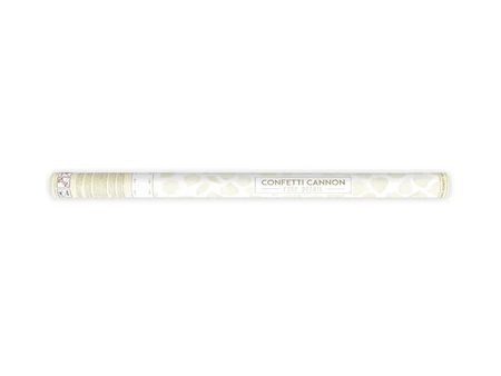 Confetti tube - rose petals - cream - 80cm