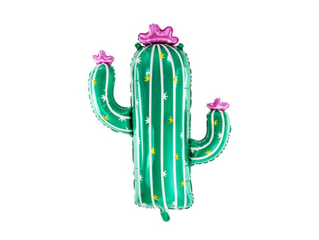 Foil balloon - Cactus - Green - 60 x 82 cm