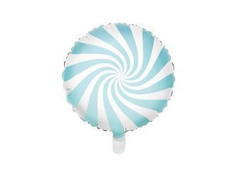 Foil balloon - Candy - Light blue - 35 cm