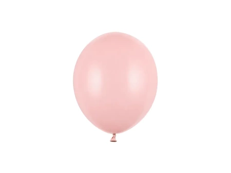 Strong balloons 12 cm - Pastel Pale Pink - 100 cm