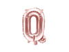 Foil balloon - Letter "Q" - Pink Gold - 35 cm