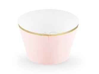 Muffin cups - Pink - 6 pieces