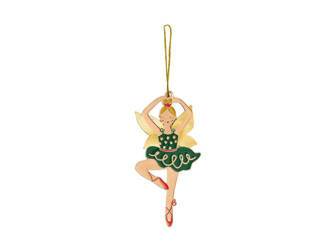 Decorative metal pendant - Ballerina - 5 x 10 cm