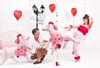 Foil balloon - Poodle - Pink - 119 x 108 cm