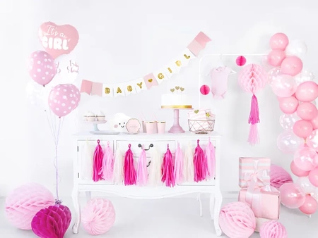 Tassel garland - Pink mix - 150cm