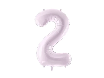 Foil balloon - Number 2 - Purple - 72cm