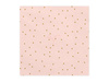 Paper napkins - Light Pink - Golden Dots - 33 x 33cm - 20 pcs