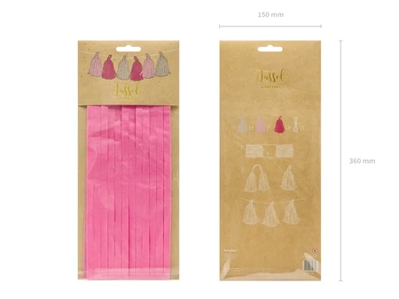 Tassel garland - Pink mix - 150cm