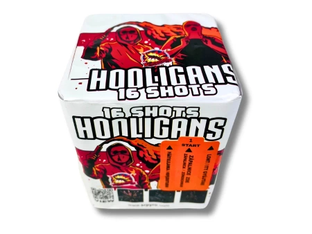 HOOLIGANS SHOOTER - 16 shots - 20mm - 363-1 - SRPYRO