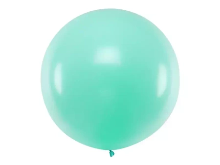 Round balloon 1m - Pastel Light Mint