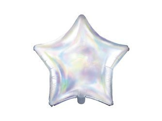 Foil balloon - Star - Iridescent - 48 cm