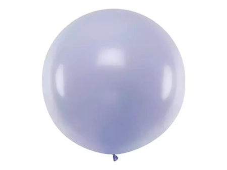 Round balloon 1m - Pastel Light Lilac