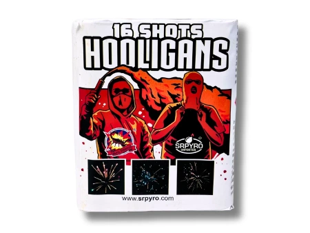 HOOLIGANS SHOOTER - 16 shots - 20mm - 363-1 - SRPYRO