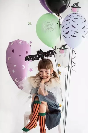 Balloons 30 cm - Witch, Witch - Halloween - 50 pcs.