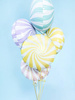 Foil balloon - Candy - Bright yellow - 35 cm