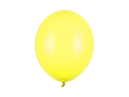 Strong 30cm Balloons - Pastel Lemon Zest - 100 pcs.