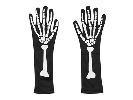 Gloves that glow in the dark - Black - Size S/M - 1 pair