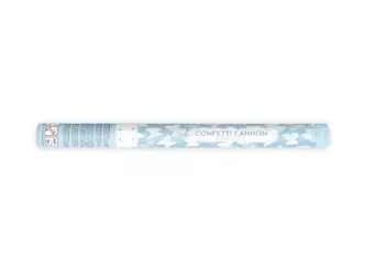 Confetti Tube - Butterflies - White - 60cm