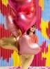 Foil balloon Heart - 75x64.5 cm - pink