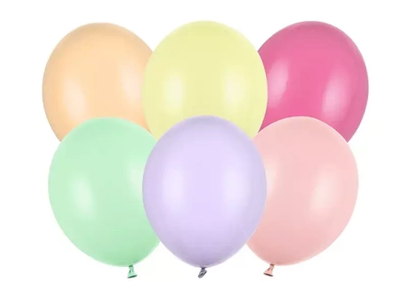 Balloons Strong 30cm - Pastel Mix -10pcs.