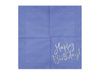 Paper napkins - Happy Birthday - Navy blue - 33x33cm - 20 pieces